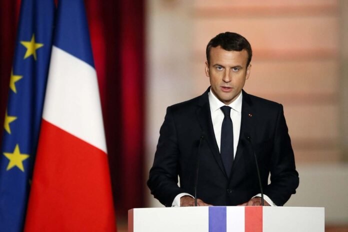 Emmanuel Macron, President of France. Emmanuel Macron, President of France.
