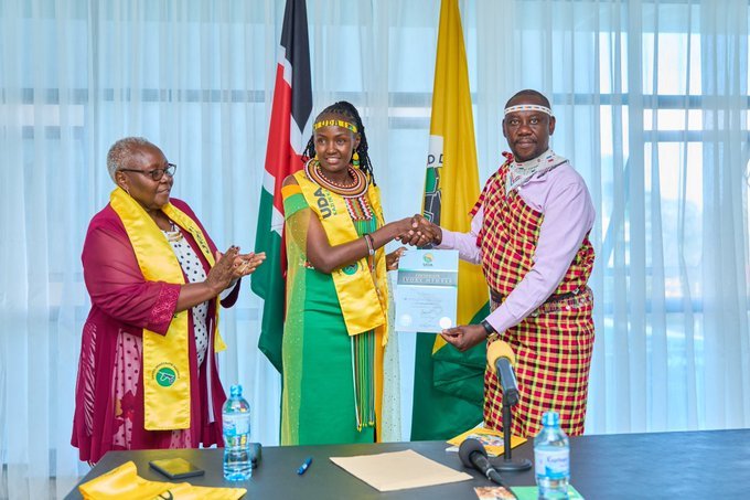 HAQCw8KXkAAv3ie UDA receives Samburu activist Josephine Kulea as a life member after her defection from DAP, signalling a political shift ahead of 2027.