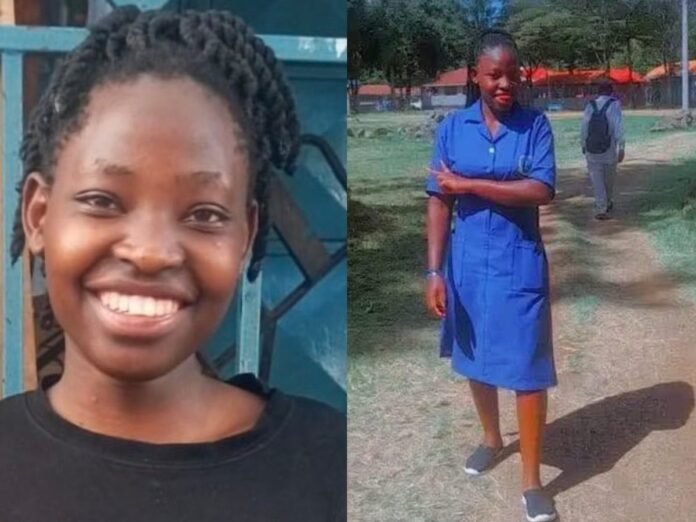 HApWMMVbkAA0rNu Sheryl Adhiambo, a KMTC student, was allegedly shot by police in Huruma.