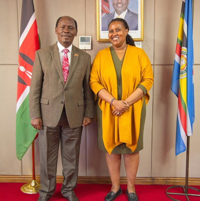 Kabogo William Kabogo meets Tony Blair Institute to advance secure digital degree credentials and responsible AI adoption in government services.