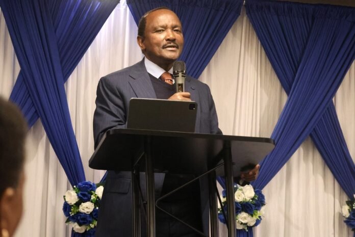 Kalonzo Musyoka Wiper Party leader Kalonzo Musyoka addresses Kenyans in the diaspora during a dinner engagement in Washington DC on economic challenges, investment and worker safety abroad.