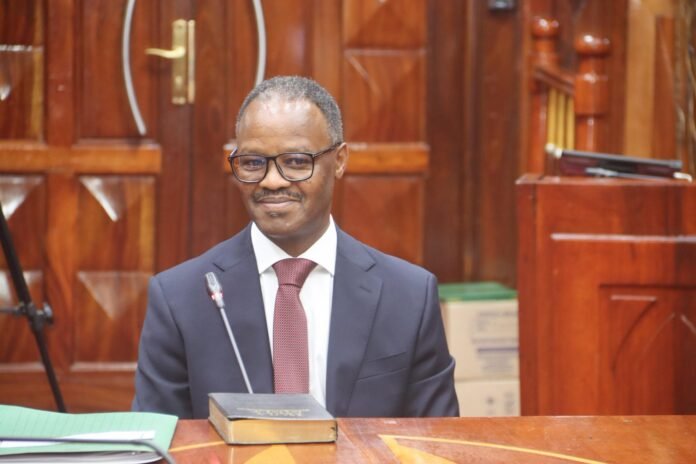 Naphtaly Kipchirchir Rono, the nominee for Director General of the Financial Reporting Centre.