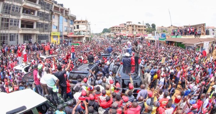 Opposition accuses President William Ruto’s government of using goons to disrupt political rallies, with leaders calling for respect of democratic norms.