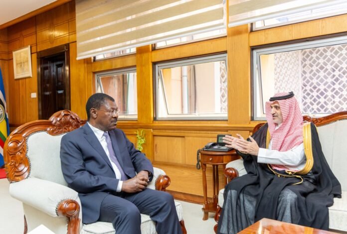 Moses Wetangula National Assembly Speaker Moses Wetangula meets Saudi Arabia Deputy Ambassador Khaled Alzahrani to discuss peacekeeping and trade cooperation.
