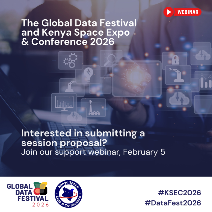 Kenya Space Agency invites session proposals for the Global Data Festival and Kenya Space Expo & Conference set for Nairobi in June 2026.