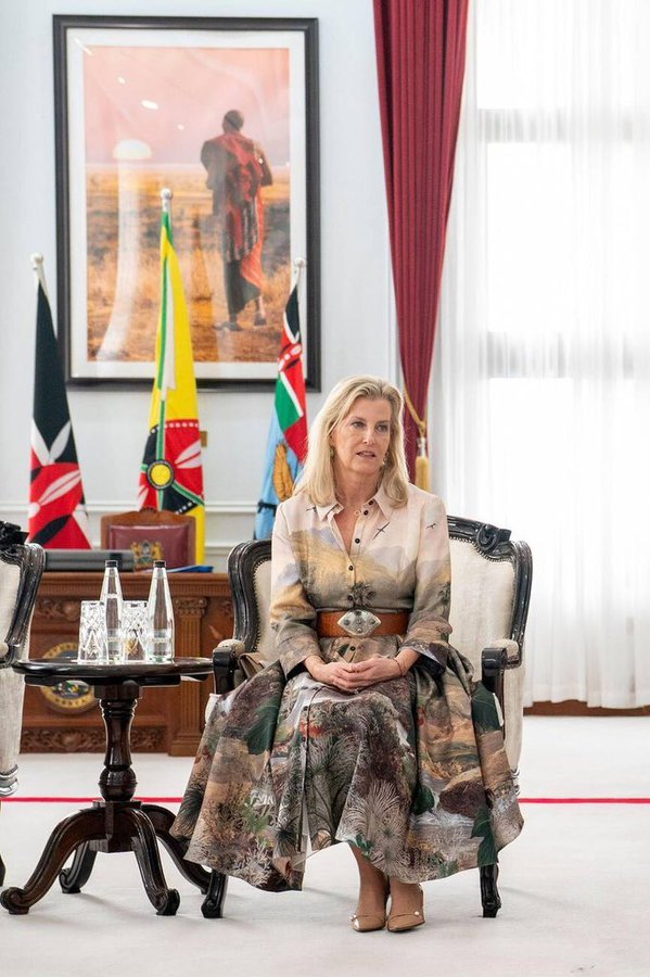 HCEKPisWYAAFqr7 Duchess of Edinburgh calls for urgent action on gender-based violence in Kenya, backs National Action Plan ahead of International Women’s Day.