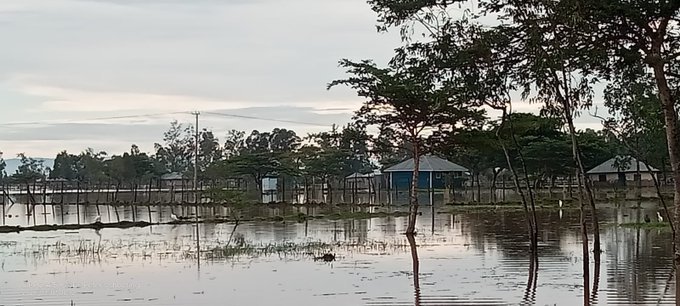 Kisumu after the Sondu-Miriu River burst At least 381 households have been affected in Kisumu after the Sondu-Miriu River burst its banks following heavy rains, flooding homes and farmland.