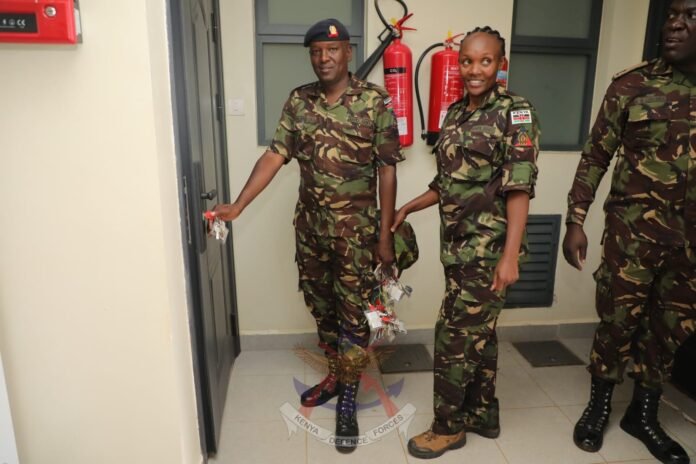 IMG-20260303-WA0094 Families of the Kenya Defence Forces move into newly commissioned modern housing at Roysambu Military Camp, boosting welfare and operational readiness.