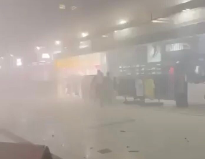 A concourse at Dubai International Airport (DXB) sustained “minor damage” following an incident early on Sunday.