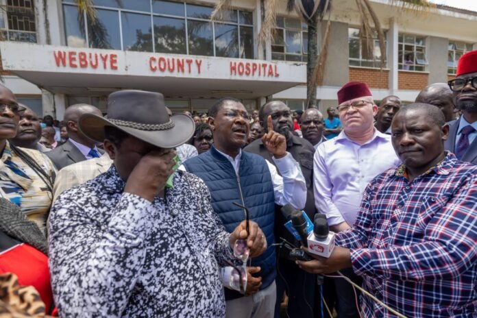 Moses Wetangula Speaker Moses Wetang’ula urges stricter traffic laws and public vigilance after the Malaha accident kills 15. Government pledges support for victims.