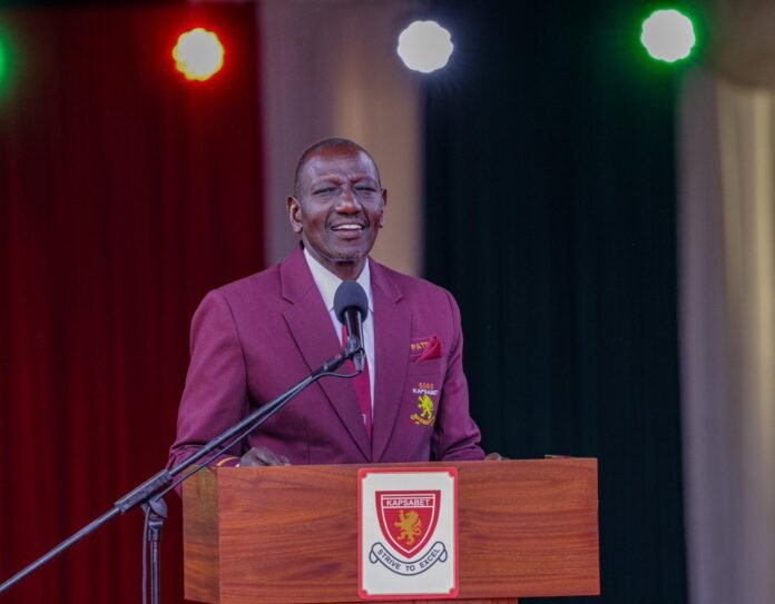 William Ruto Kapsabet Boys President William Ruto led celebrations marking 100 years of Kapsabet Boys High School, joining fellow alumni and national leaders in school uniform.