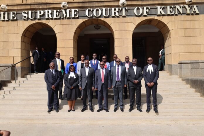 Kenya Space Law Moot Court 2026 Participants in the 2026 Manfred Lachs Space Law Moot Court Competition at Kenya’s Supreme Court Buildings, hosted by the Kenya Space Agency and the Judiciary.