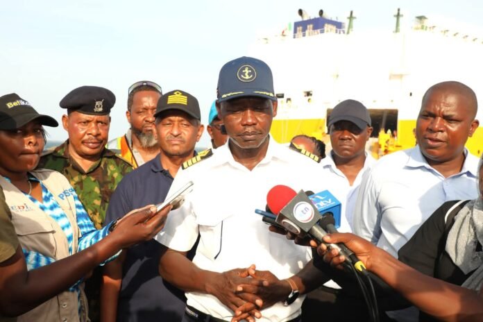 KPA Capt William Ruto KPA Managing Director Capt. William Ruto addresses the media at the Port of Lamu, highlighting the expected surge in vessel traffic and the port’s growing role as a regional trade hub.