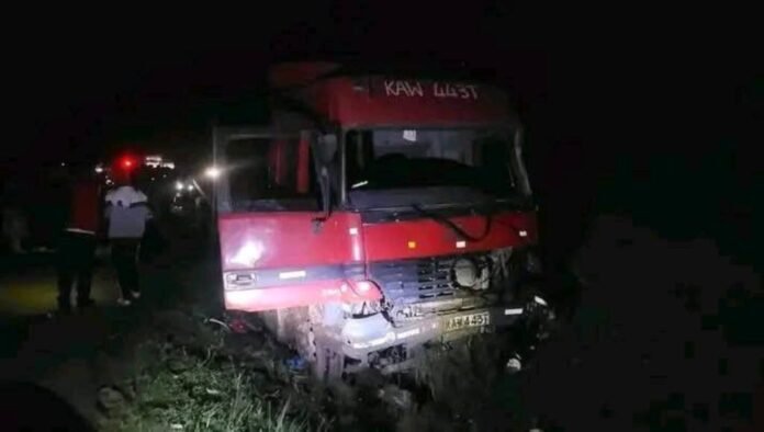 A Malaha crash on Webuye–Kitale Road A Malaha crash on Webuye–Kitale Road kills 15, injures 18. NTSA urges caution and investigations are underway into the tragic incident.