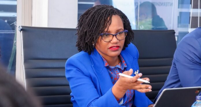Diaspora Affairs Principal Secretary Roseline Njogu who issued a statement urging all Kenyan citizens living in Israel and Iran to remain extremely cautious amid rising tensions.