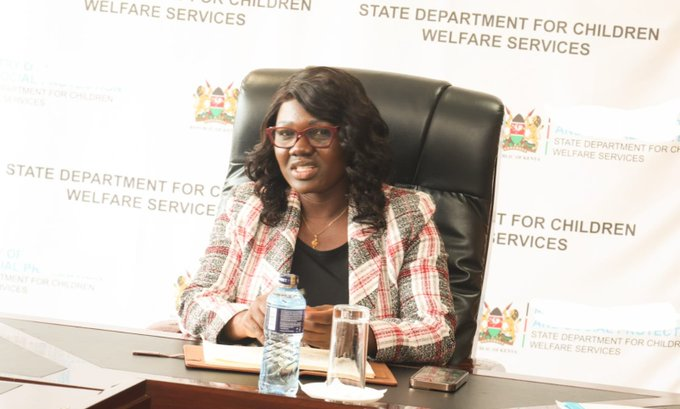 image Principal Secretary for Children Services CPA Carren Ageng’o