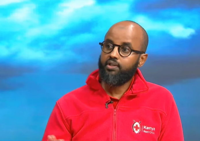 A screengrab of Kenya Red Cross Society Secretary General Ahmed Idris speaking during an interview on Citizen Weekend on March 7, 2026.
