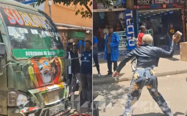image Police say viral Nairobi CBD matatu clash was a domestic dispute between two parents, dismissing online claims the fight was over fare change.