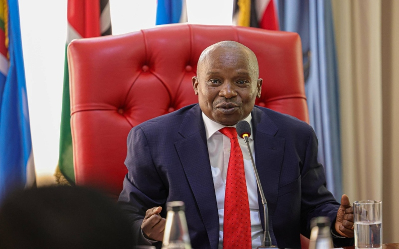 Kindiki DP Deputy President Kithure Kindiki.