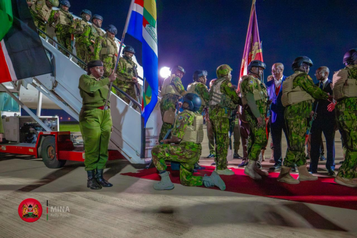 Kenya Welcomes Back Police Officers from Haiti Mission Kenya Welcomes Back Police Officers from Haiti Mission
