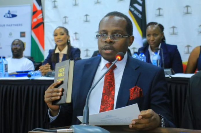 Charles Kanjama LSK LSK says employers should stop enhanced NSSF deductions after Court of Appeal declined to suspend a judgment declaring the 2013 Act unconstitutional.