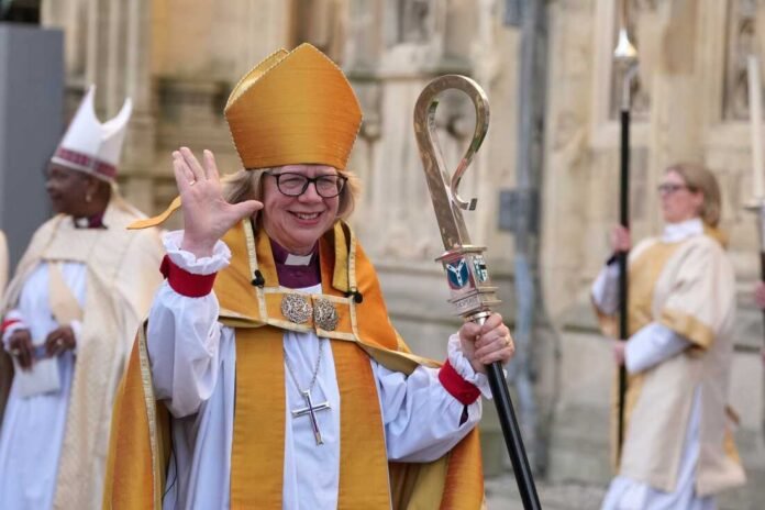 Britain Archbishop of Canterbury First female Archbishop of Canterbury Sarah Mullally