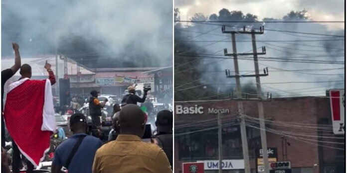 sifuna-babu-collage Scenes in Narok Town during the Linda Mwananchi Rally on Sunday, March 22, 2026.