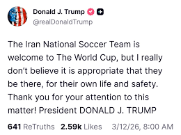 trump truth social post