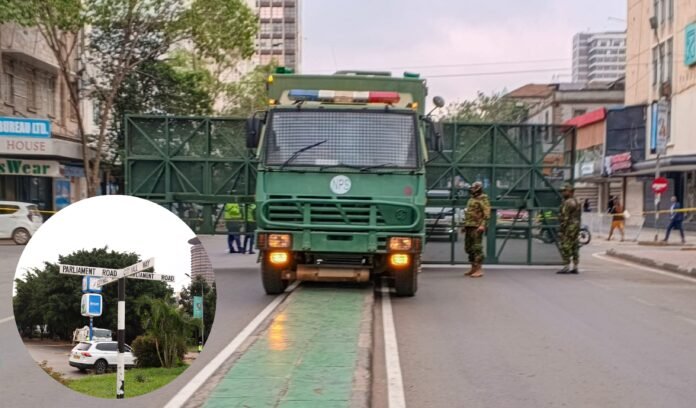 CBD roads Several CBD Roads Closed Ahead of President Ruto’s Visits