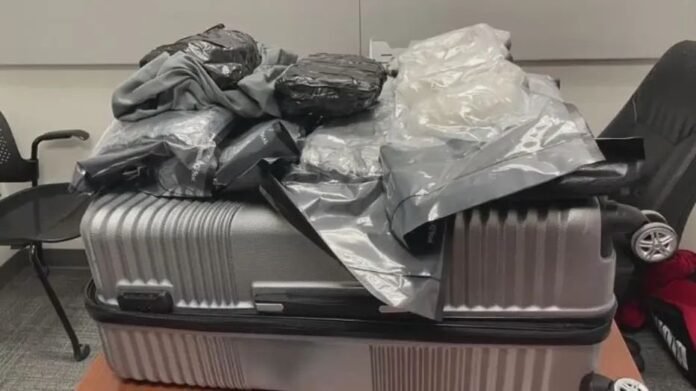 methamphetamine seizure JKIA Methamphetamine consignments concealed in car parts and intercepted by anti-narcotics officers at JKIA during a multi-agency operation.