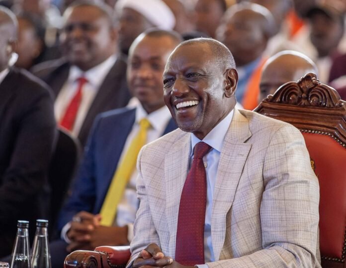 President Ruto President William Ruto smiles during a State House meeting with Kirinyaga residents, where he discussed development priorities and reaffirmed his ties with the Mt Kenya region.