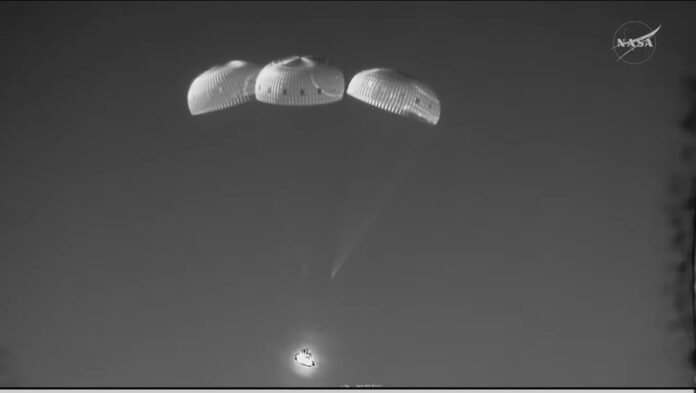 Artemis II splashdown California NASA’s Artemis II astronauts have safely splashed down off California after a historic lunar flyby, breaking Apollo 13’s distance record and returning from deep space.
