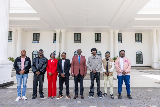 Ruto gengetone crew President Ruto facilitates legal support for Gengetone artists who lost rights to 700+ songs. Pushes Creative Economy Bill 2026 and copyright reforms.