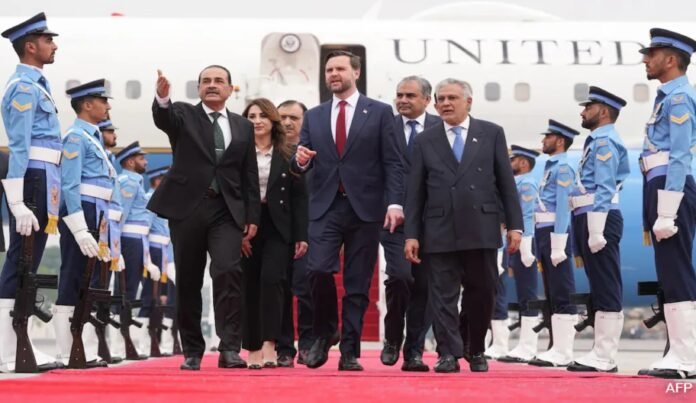 Vance US Vice President JD Vance Arrives in Pakistan for Iran War Ceasefire Talks