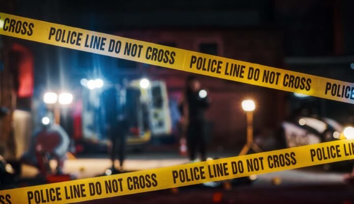 crime scene tape Police Investigate Death of 22-Year-Old Who Fell from Sixth Floor in Kileleshwa