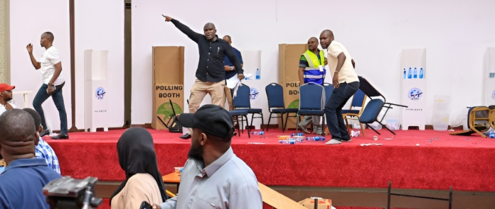 KIFWA Mombasa election chaos Violence disrupts KIFWA Mombasa branch elections at Bandari Maritime Academy as new leadership is confirmed despite injuries and property damage.