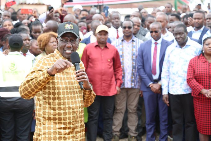 image President Ruto unveils KMTC Nyamira expansion with hostels, classrooms and labs to boost health workforce and support UHC goals.