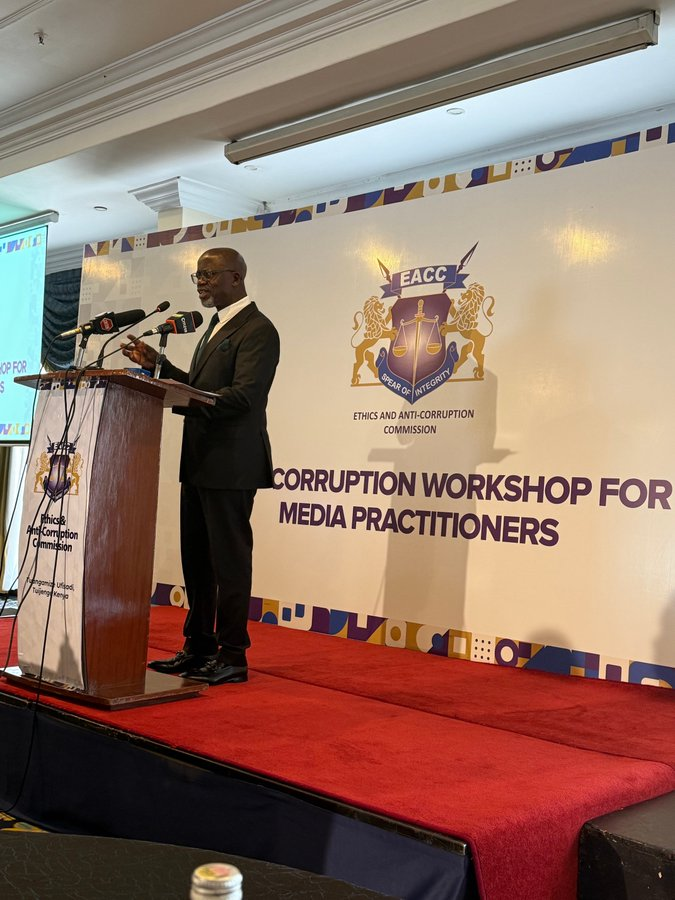 image Justice Patrick Kiage tells journalists corruption is a 'slow poison' and urges media to drive accountability, reform and transparency in Kenya.
