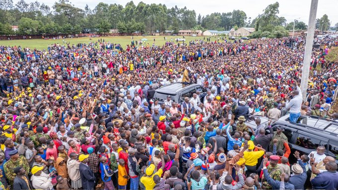 image Ruto says Suneka Airstrip will be upgraded to an airport by December, alongside a Sh1B Kisii stadium project for Shabana FC.