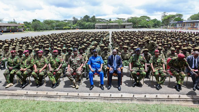 image Interior CS Kipchumba Murkomen warns police recruits to confront rising goonism linked to politics as security concerns grow in Kenya.