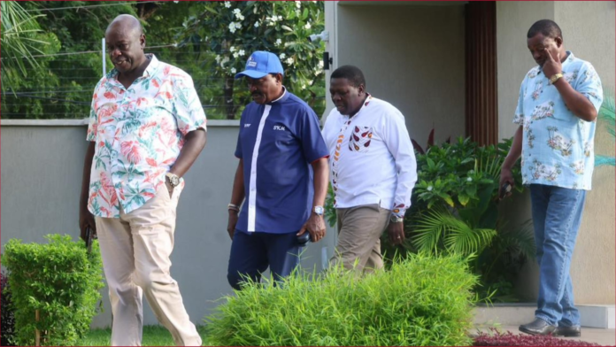image Rigathi Gachagua denies divisions in the United Opposition, says leaders remain united despite separate political tours and strategies.