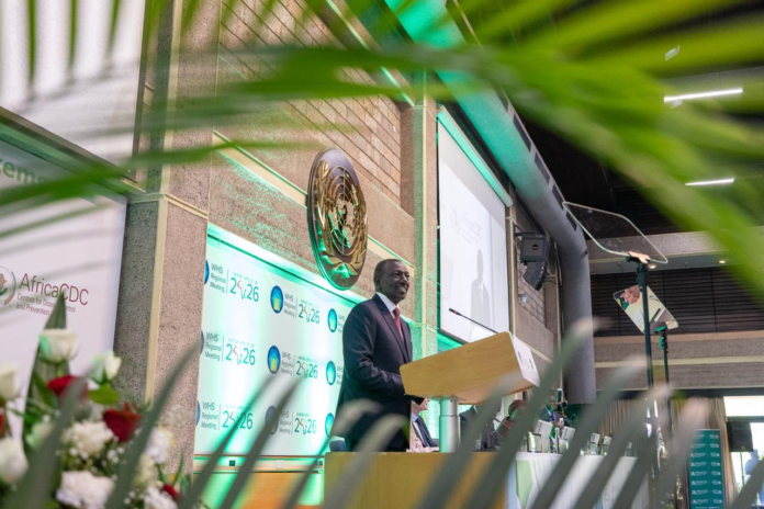 image Ruto urges bold action at Africa health summit as Kenya showcases Taifa Care reforms aimed at expanding access and cutting costs for millions.