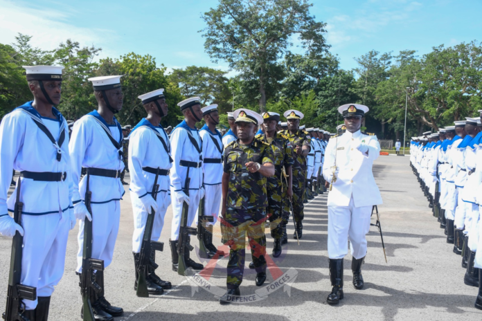 image Kenya Navy Commander Major General Paul Otieno presided over the Mtongwe divisions, highlighting welfare, discipline and Kenya’s growing maritime role.