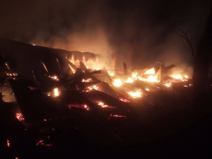 image A dormitory at Mirithu Girls High School in Limuru was destroyed by fire on Wednesday night as firefighters contained the blaze with no injuries reported.