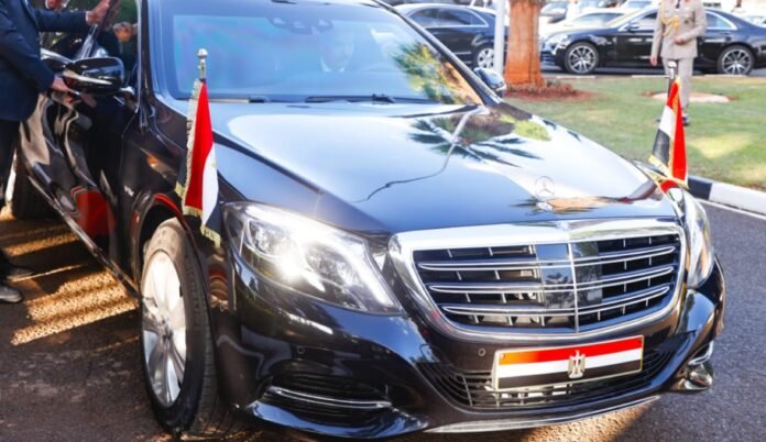 Abdel Fattah maybach El-Sisi’s Armoured Maybach Draws Attention at Africa Forward Summit