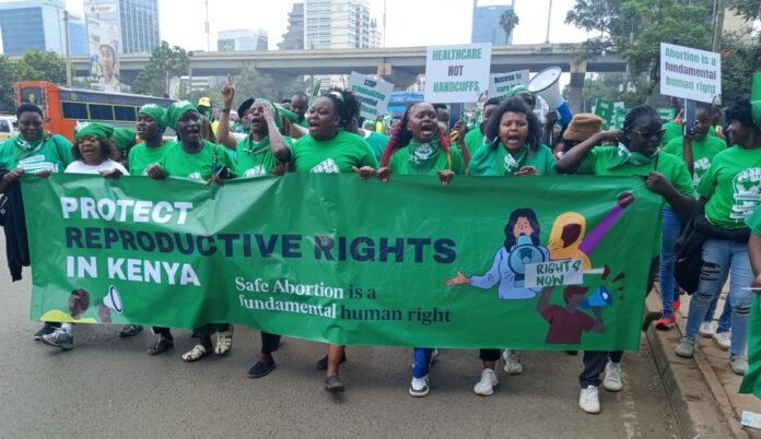 Abortion-rights protesters Protesters Voice Fury Over Court of Appeal Ruling on Abortion