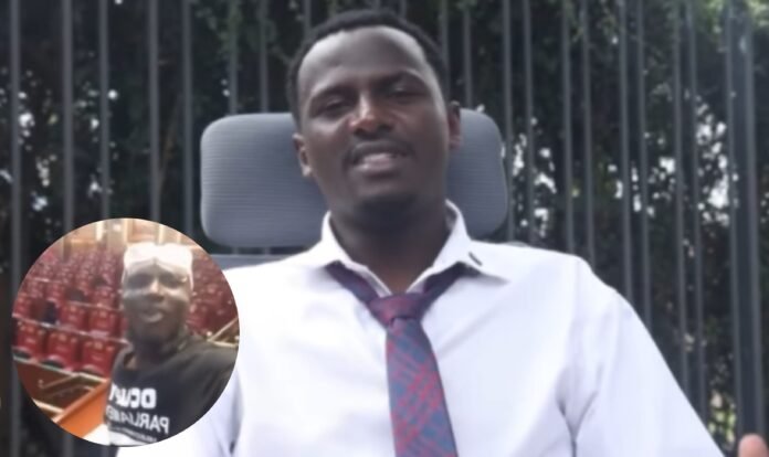 Chama Mr Speaker Sir! Viral Parliament Protester Breaks Silence After Nearly Two Years