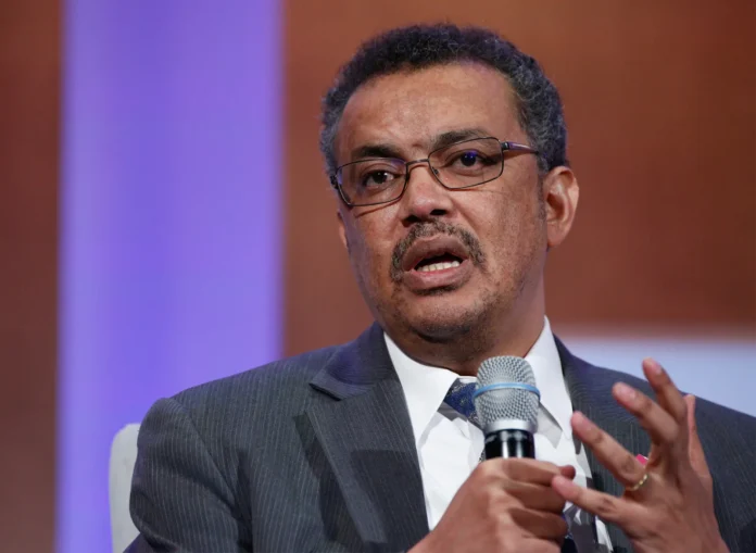 Ethiopian-microbiologist-Tedros-Adhanom-Ghebreyesus Tedros Adhanom Ghebreyesus speaking about the MV Hondius hantavirus outbreak