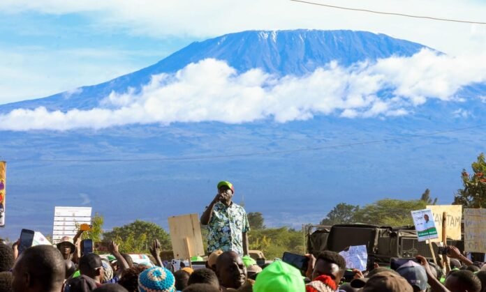 Gachagua in Kajiado Rigathi Gachagua addresses residents in Kimana, Kajiado County, as he outlines his vision for Kenya ahead of the 2027 General Election.
