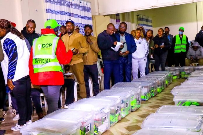 Ol Kalou DCP Long queues and heavy turnout marked the ongoing DCP nominations in Ol Kalou as voters turned up in large numbers ahead of the July 16 by-election.